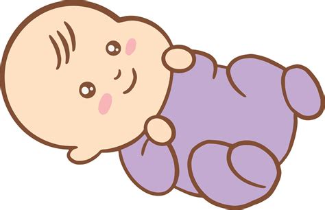 Cute Baby Cartoon Newborn Child Vector Illustration 7544511 Vector Art