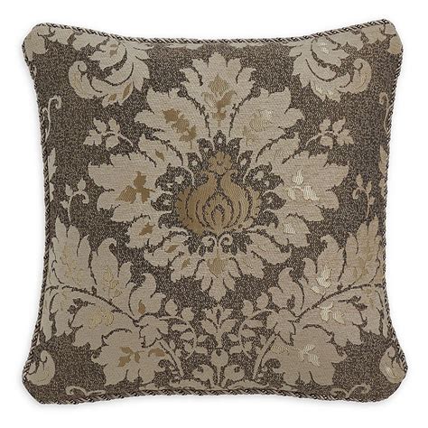 Croscill® Nerissa Damask Jacquard Throw Pillow In Neutral Bed Bath And Beyond In 2021 Throw