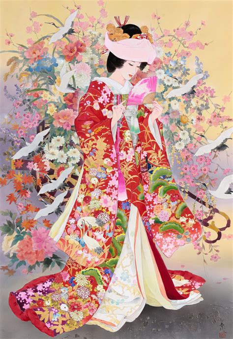 Gorgeous Geisha Girls Wall Art Prints Set Of 3 Geisha Art Etsy