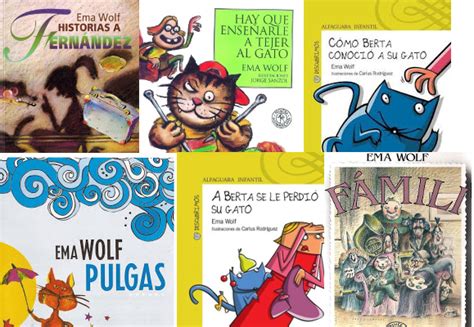Gatos En Los Libros De Ema Wolf Educación Primaria