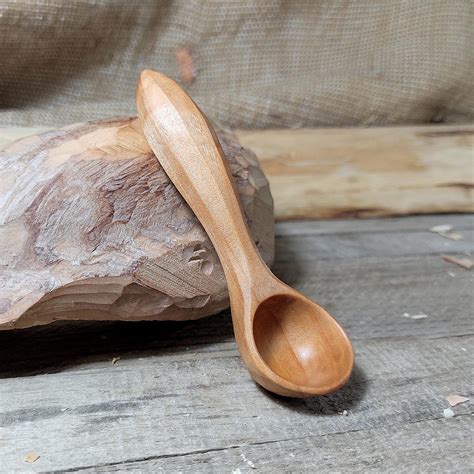 Handmade Small Wooden Spoon Mini Dessert Spoon Spoon For Etsy