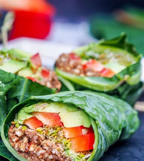 One of the easiest alkaline recipes for dinner to make is steamed or stuffed vegetables. Alkaline Dinner Menu - Raw Vegan Recipes Collard Wraps Gluten Free Paleo - Use these delicious ...