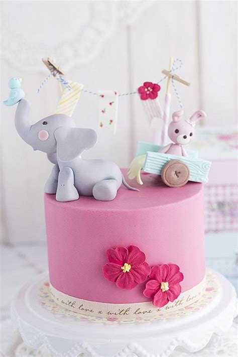 20 Ideas Para Un Baby Shower Perfecto Tortas De Elefantes Tartas De