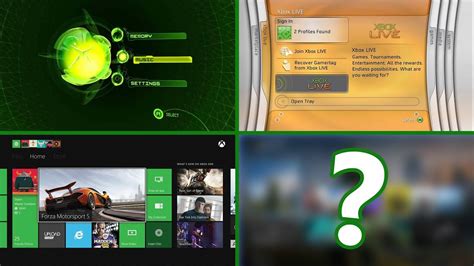 The Evolution Of Xbox Dashboard Xbox Xbox Series X Youtube