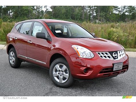 Cayenne Red 2013 Nissan Rogue S Awd Exterior Photo 72042825