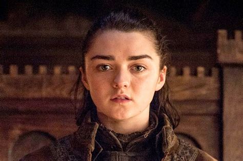 Maisie Williams Just Revealed Her Reaction To Aryas Final Scene In