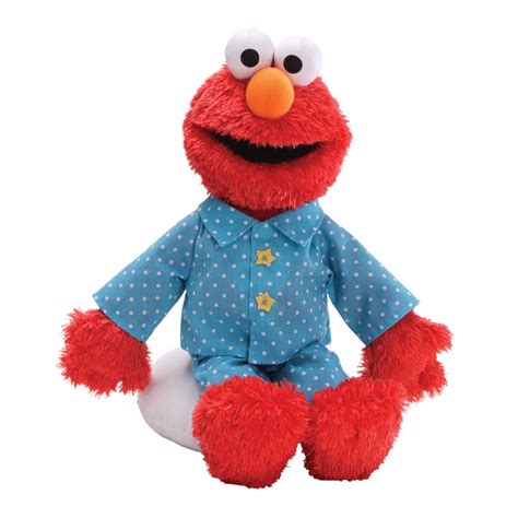 Gund Sesame Street Sleepytime Elmo Stuffed Animal New Free Shipping