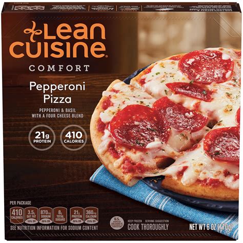 Lean Cuisine Comfort Pepperoni Pizza 6 Oz Box Delicious Frozen Meals