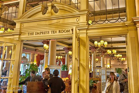 Victoria The Empress Hotel Tea Room Ian C Whitworth Photography