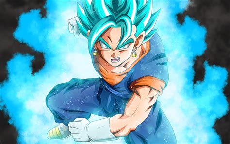 Updated notes on getting uub and metal cooler. Download wallpapers 4k, Goku, Dragon Ball, blue hair, Son ...