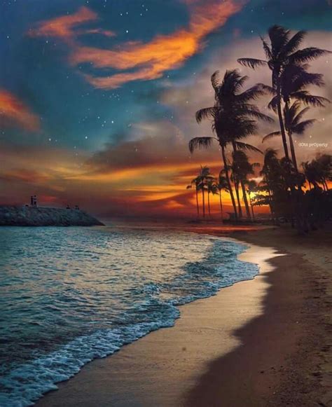 Singapur 🌴 Beautiful Nature Hawaiian Sunset Beautiful Landscapes