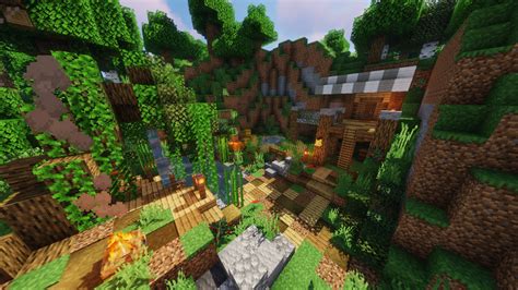 Simple Forest Build Minecraft Map