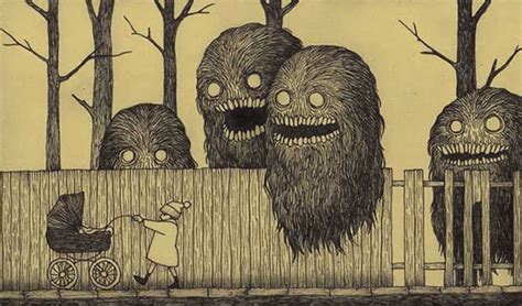 Artista Hace Dibujos De Monstruos Aterradores En Notas Adhesivas