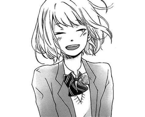 Manga Girl Smiling Casal Manga Manga Anime