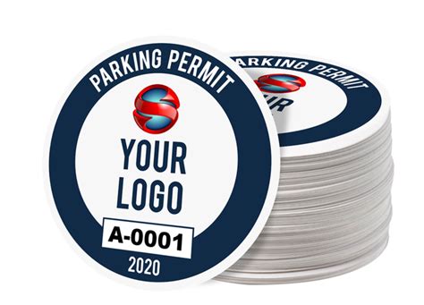 Custom Circle Parking Permits Design Your Permit Online