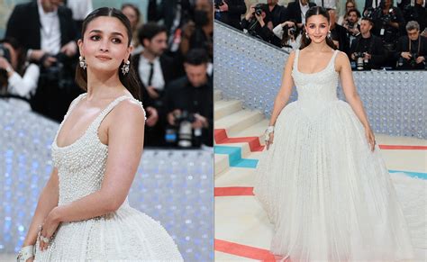alia bhatt steps right out of a fairytale in a pearl embellished white prabal gurung gown for