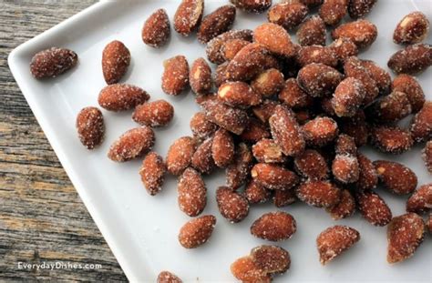 Honey Roasted Almonds Recipe Everyday Dishes And Diy