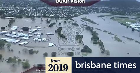 Video Aerial Vision Shows Extent Of Townsville Flooding