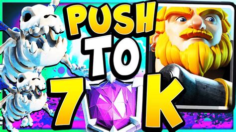 Ladder Push To 7000 Trophies With Best Deck In The Meta Clash Royale