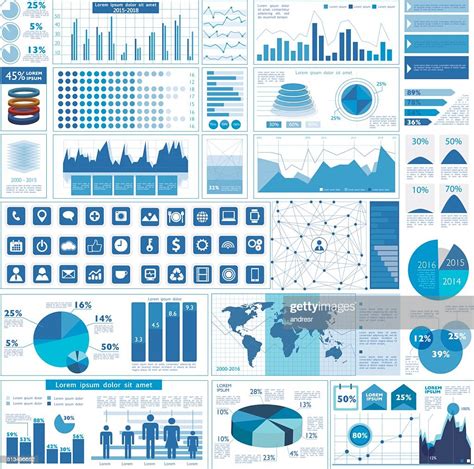 Business Graphs High Res Vector Graphic Getty Images