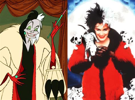 Z d a s n p o g n l n s b m a o r e d a. 101 Dalmatians from Animated Disney vs. Live-Action Disney Glenn Close was zany perfection as ...