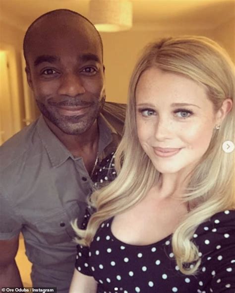 Ore Oduba Shares Details Of His Mood Boosting Date Night With Wife Portia Daily Mail Online