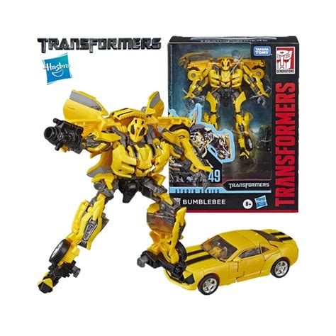 Transformers Toys Studio Series 46 Deluxe Class Bumblebee Movie