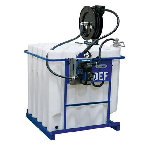 330 Gallon Caged Def Tank Package 120v Proformance Supply