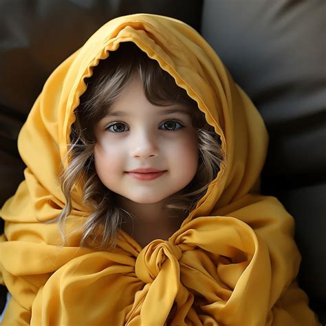 Premium AI Image Photo Of A New Born Baby Wearing A Cute Yellow Babydress