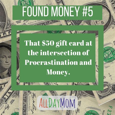 Kid buys v bucks with mom's credit card, she got mad ◉_◉. Found Money Fund Files #5: That $50 Shell Gas Gift Card at the Intersection of Procrastination ...