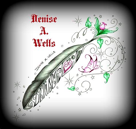 Denise Feather Tattoo Design By Denise A Wells Eagle Feat Flickr