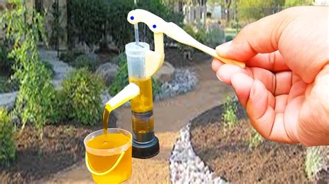 How To Make A Hand Water Pump Nalka Science Project Hand Pump From