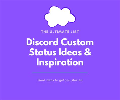 10 Custom Discord Status Ideas The Ultimate List Turbofuture