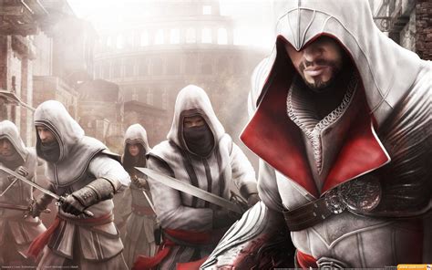 Video Games Anime Assassins Creed Person Rome Ezio Auditore Da