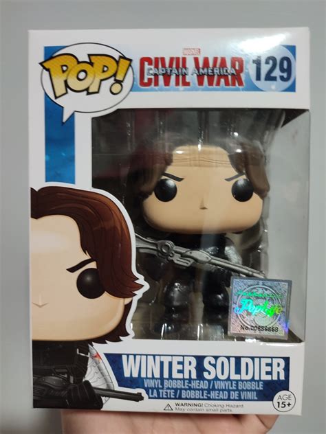 Winter Soldier Civil War Funko Pop Hobbies And Toys Toys And Games On