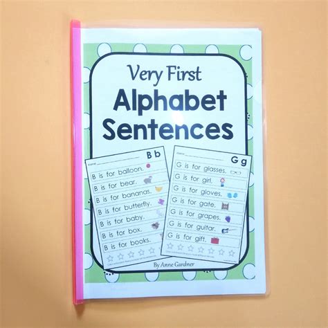 Learning Abc Alphabet Sentences English Training Book Child Shopee