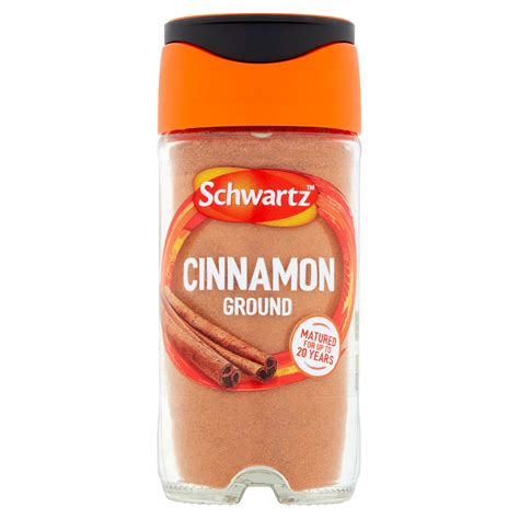 Schwartz Ground Cinnamon 39g Herbs Spices And Seasonings Iceland Foods