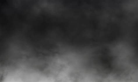 Black Fog Or Smoke Color Isolated Background For Effect 8133927 Stock