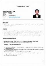 An Electrical Engineer Cv Pictures