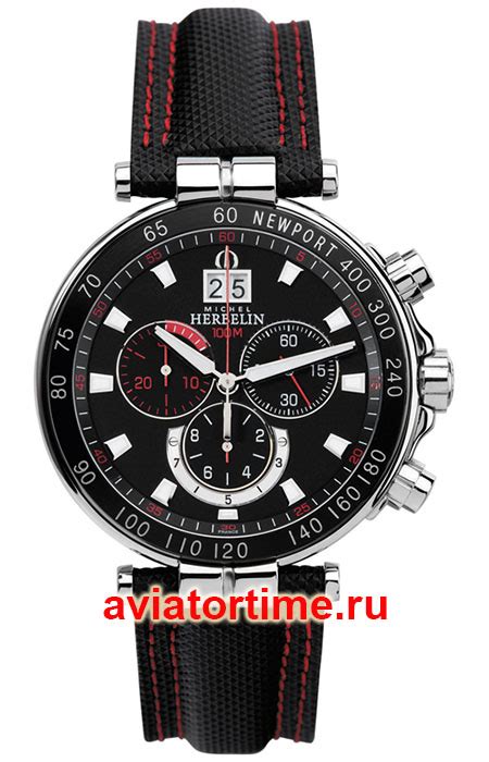 Швейцарские наручные часы michel herbelin 36655 an44 sm newport yacht club chronograph