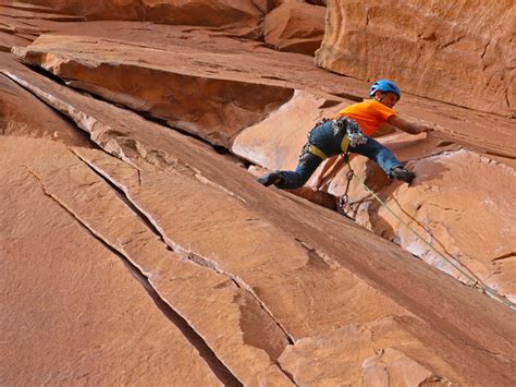 Moab Utahs Rock Climbing Guide Services Moab Cliffs And Canyon