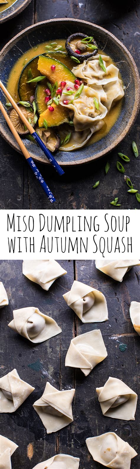 Miso Dumpling Soup With Autumn Squash Recipe Dumplings For Soup