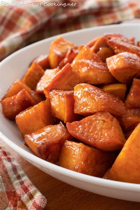 Honey Butter Roasted Sweet Potatoes With Cinnamon For The Love Of Cooking