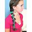 Ribbon Accented Loony Braid  Hairstyle Ideas Cute Girls Hairstyles