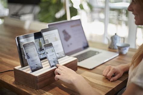 Alldock Multi-Device Charging Dock by Dittrich Design - Design Milk | Charging dock, Charging 