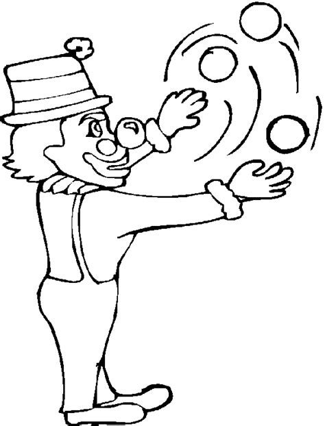 Coloriez en ligne avec un jeu pour colorier coloriages de cirque et vous poudrez partager et créer votre propre galerie de coloriages. Dessins de Clown à colorier