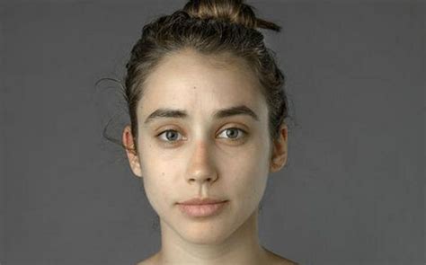 See This Womans Portrait Changed To Meet Beauty Standards In Different