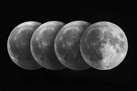 Astrophotographer Captures The Four Supermoons Of 2023