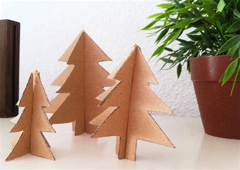 Cómo Hacer Un árbol Para Navidad De Cartón Manualidades