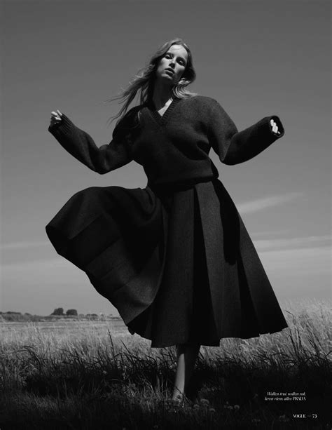 Rianne Van Rompaey Covers Vogue Netherlands September — Anne Of